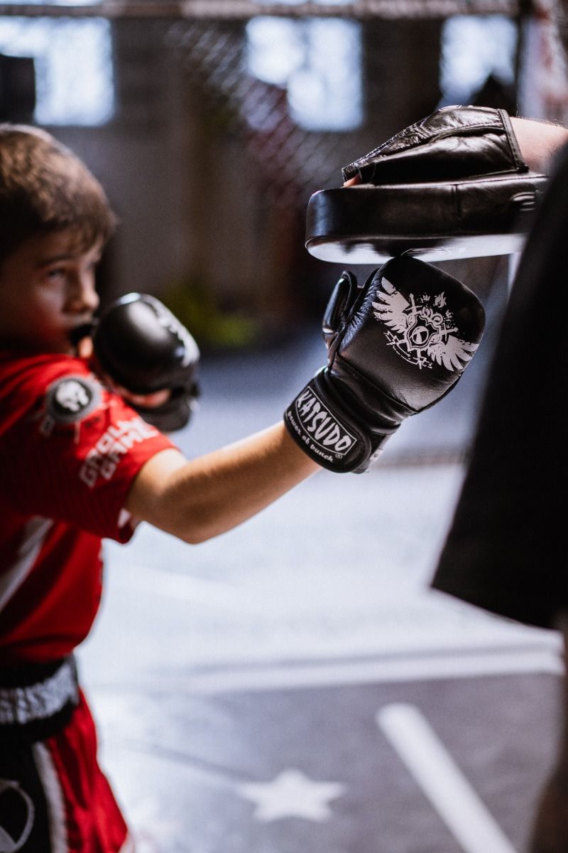 Guanti da allenamento MMA Katsudo Revenge, neri