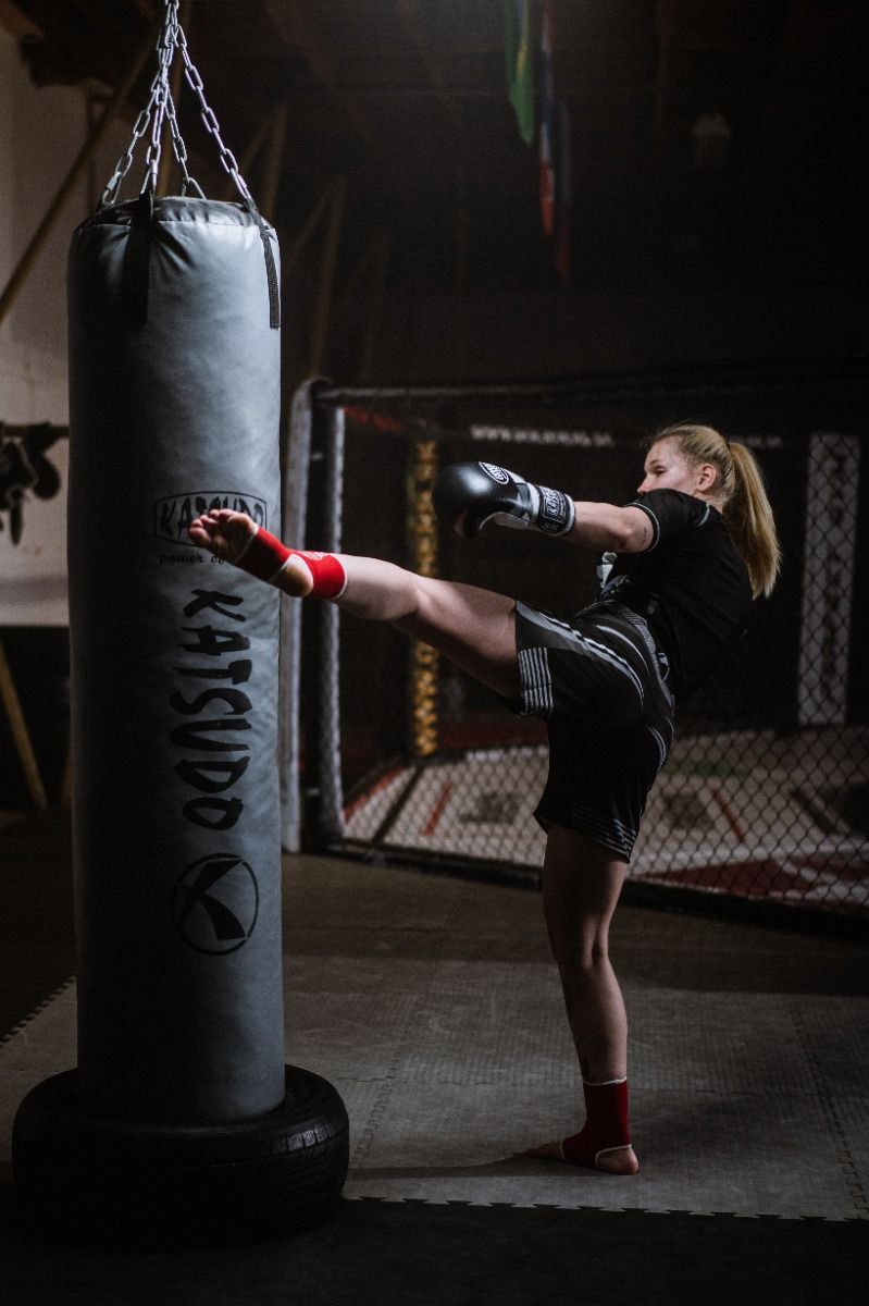 Katsudo sacco da boxe in plastica Texa, grigio