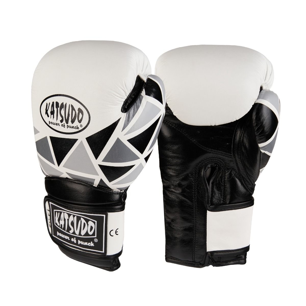 Guanti da boxe Katsudo Kink, bianchi