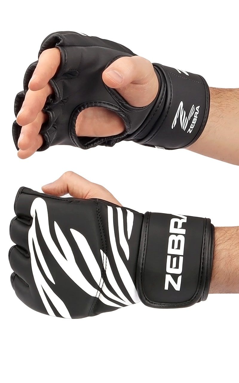 Guanti MMA Zebra, neri