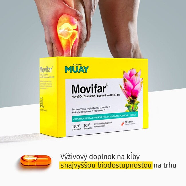 Namman MUAY Integratore alimentare Movifar, 30 capsule