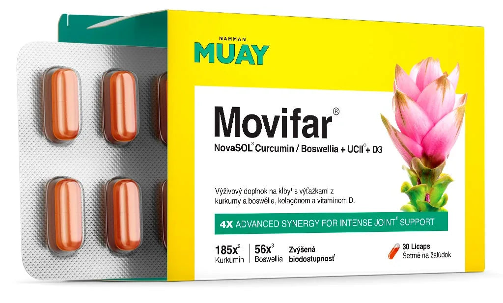Namman MUAY Integratore alimentare Movifar, 30 capsule