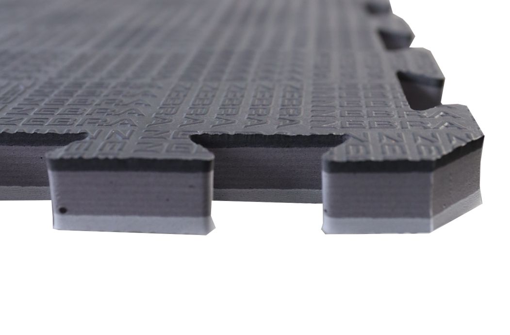 Zebra tatami Puzzle, nero grigio