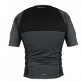 Adidas maglietta rashguard corta Grappling, nera