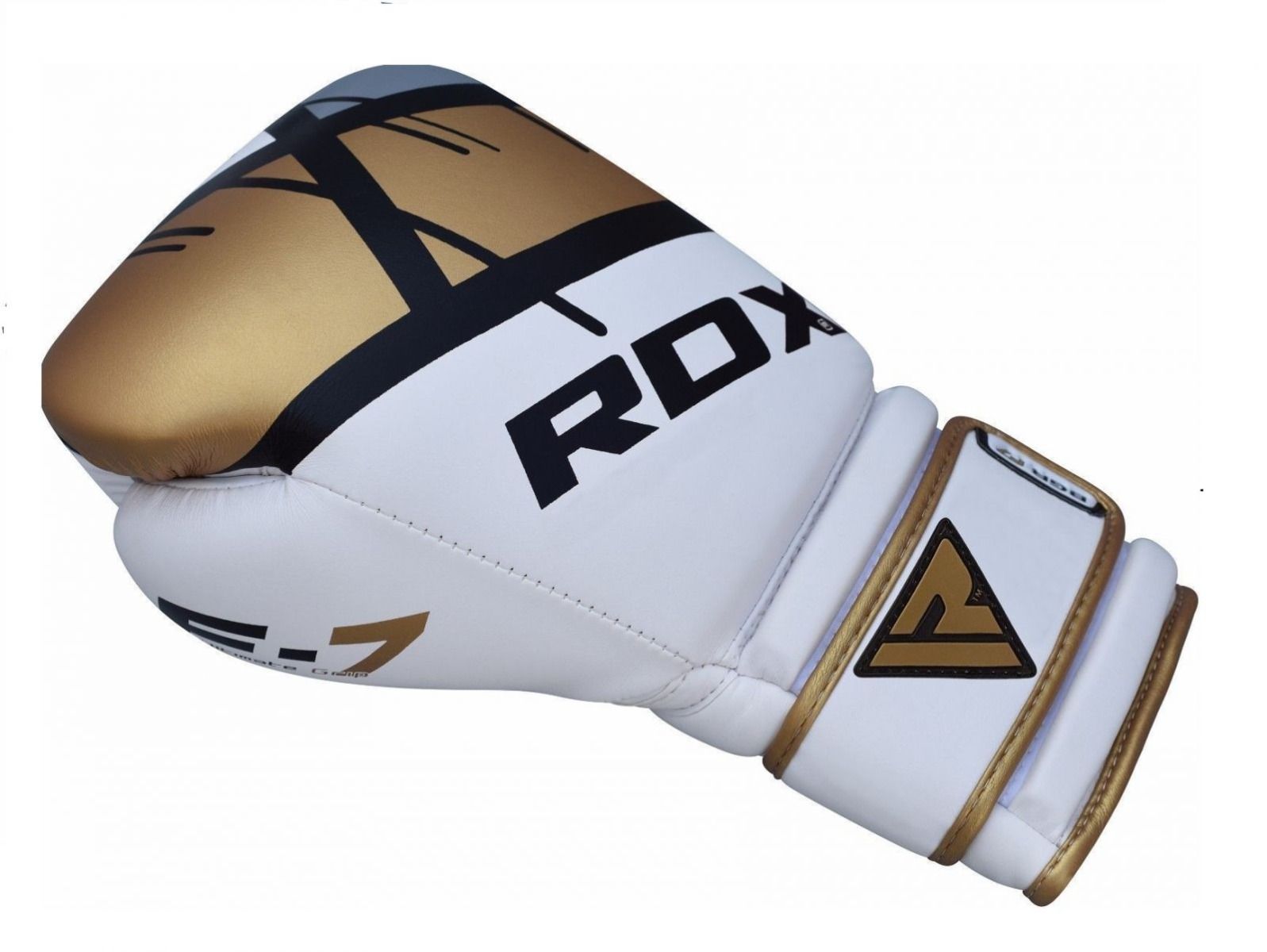 Guanti da boxe RDX F7, bianco-oro