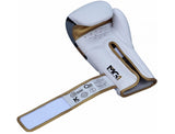 Guanti da boxe RDX F7, bianco-oro
