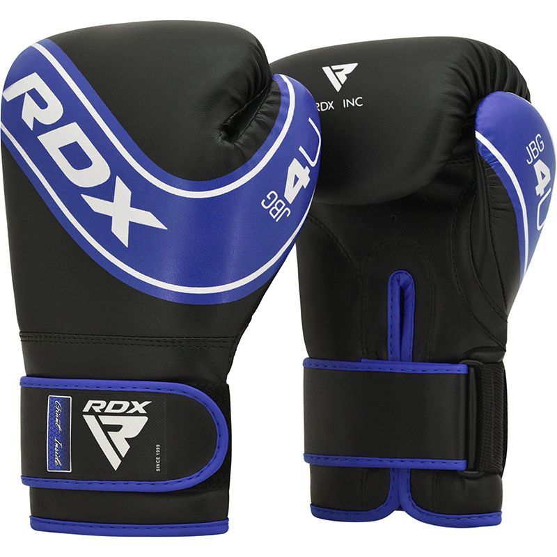 Guantoni da boxe per bambini RDX, blu e nero
