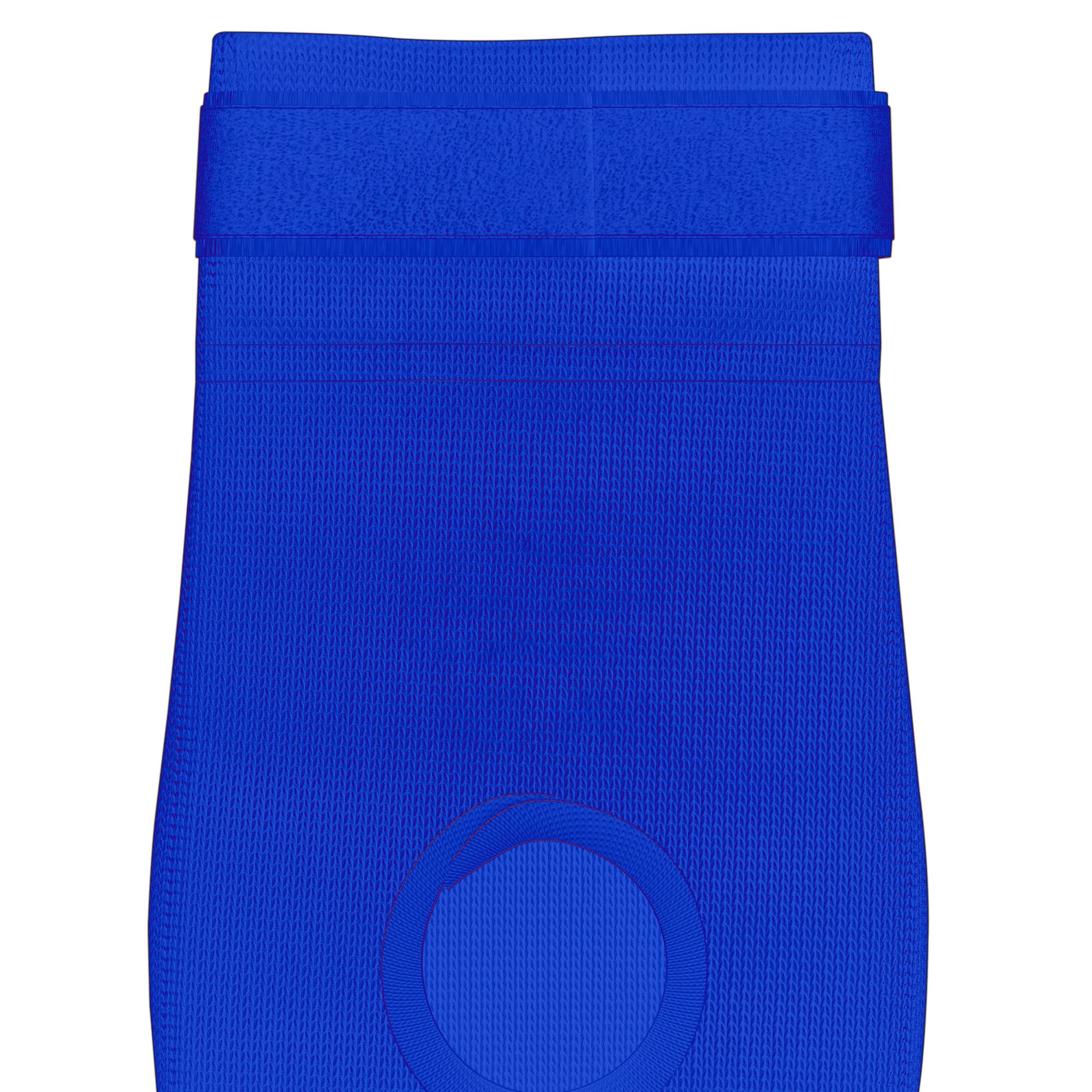 RDX protezione per gomito in schiuma OEKO-TEX®, blu-bianco