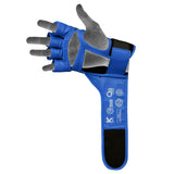 Guanti da grappling RDX Aura plus T-17, blu-neri