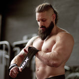 RDX Fasce da polso professionali per palestra, nere