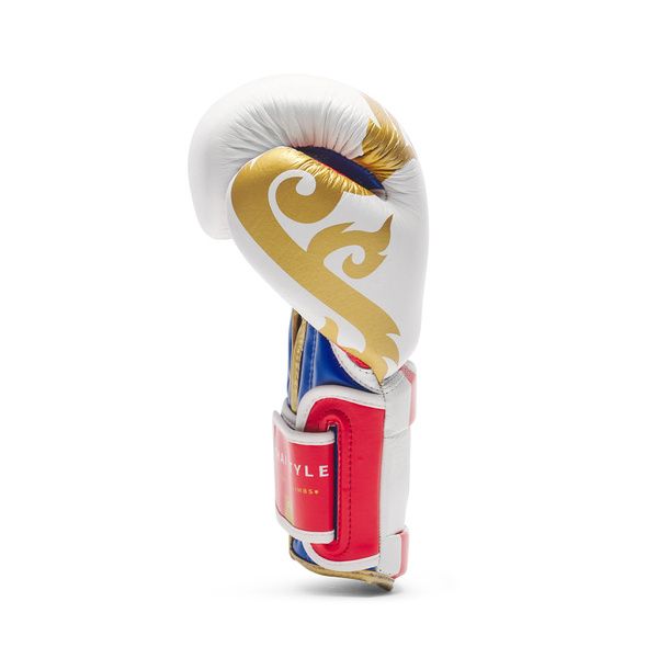 Guanti da boxe Leone Thai Style, bianchi
