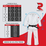 Fight Art BJJ kimono Treino 340g, blu