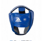 Casco da boxe Adidas IBA, blu