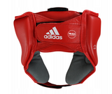 Casco da boxe Adidas IBA, rosso