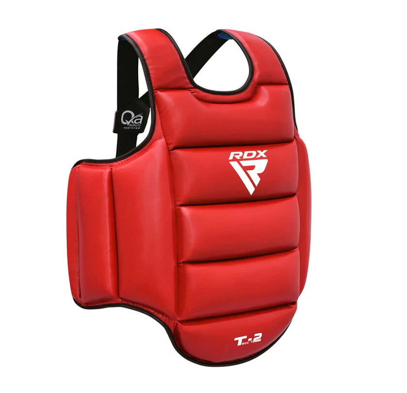 RDX protezione torace karate reversibile, rosso-blu