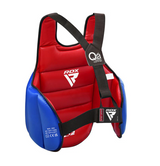 RDX protezione torace karate reversibile, rosso-blu