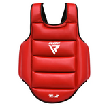 RDX protezione torace karate reversibile, rosso-blu