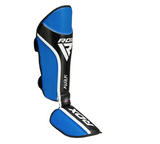 Parastinchi e protezioni per collo del piede RDX Aura+ T17, blu-nero