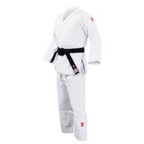 Fight Art JU kimono Shogun IJF Slim fit 730g, bianco
