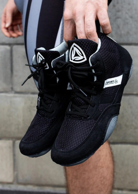 Scarpe da lotta La Sport, nere