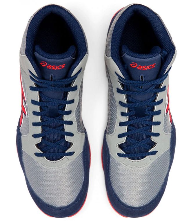 Scarpe da lotta Asics Snapdown 2, grigio-rosso