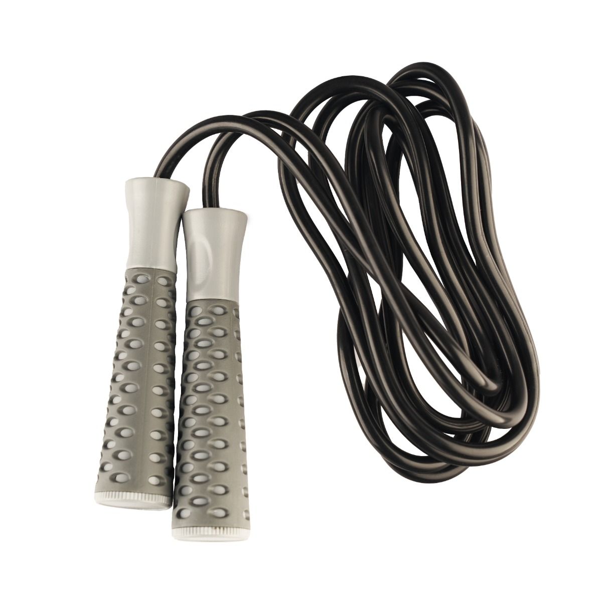 Katsudo corda per saltare in PVC Vyloop, nera