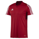 Maglietta corta da uomo Adidas Team T12, rossa