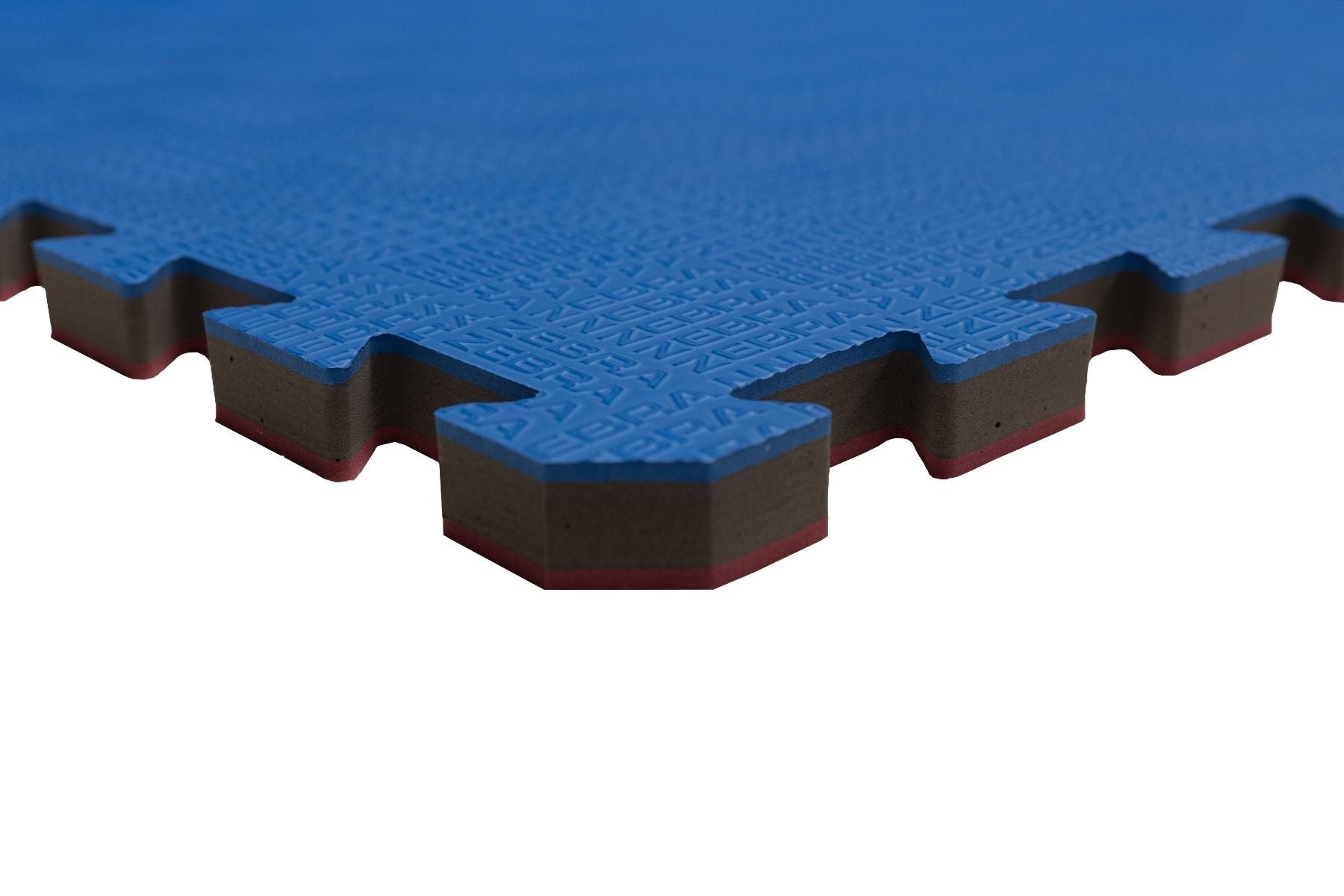 Zebra tatami Puzzle, rosso-blu