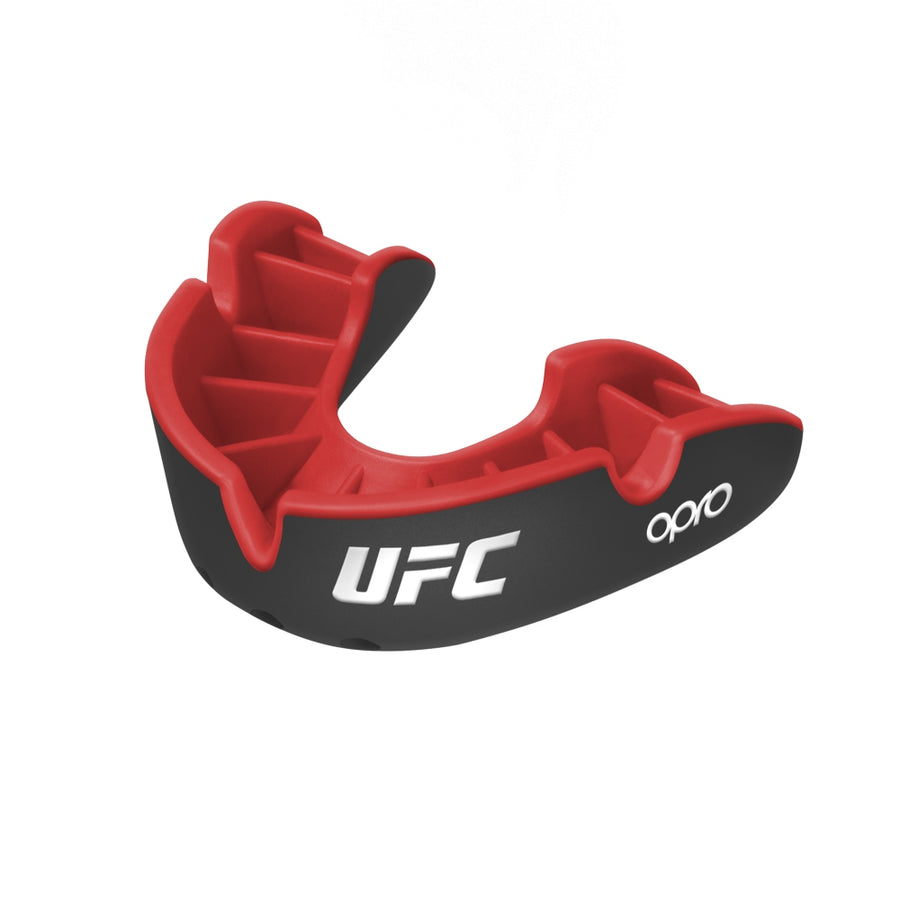 Paradenti Opro Silver UFC, nero rosso