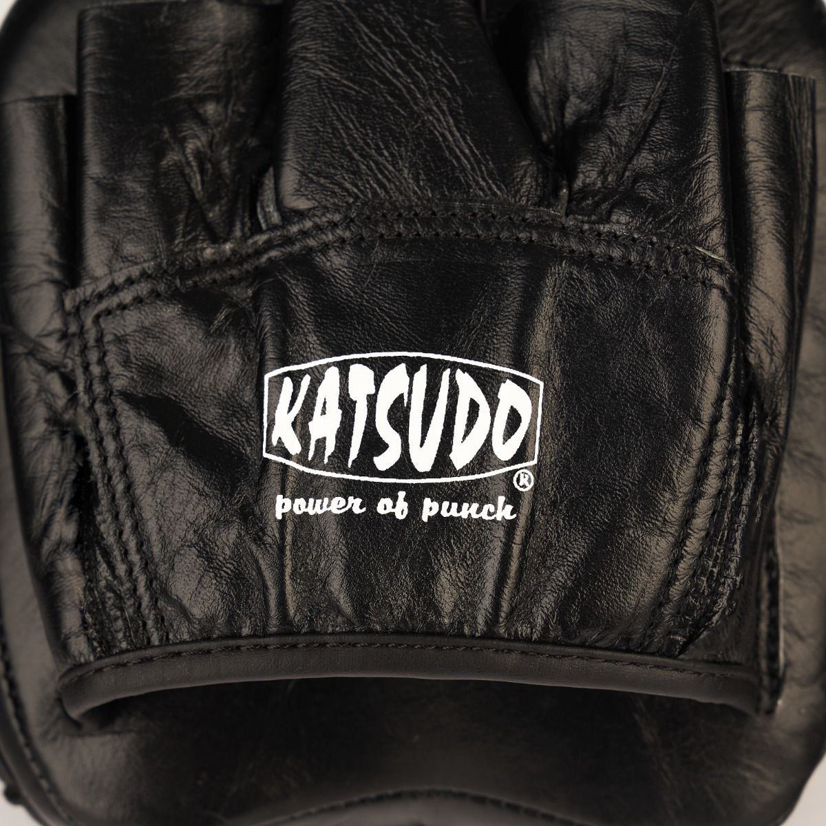 Katsudo guanti da boxe in pelle Apple, nero