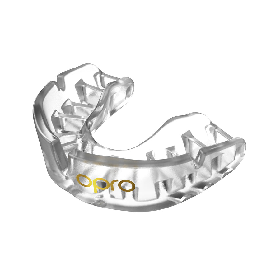 Opro paradenti Gold, trasparente