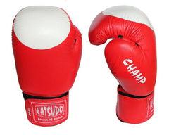 Katsudo γάντια πυγμαχίας με στόχο Champ III, κόκκινο