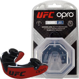 Opro chránič zubov Silver UFC, červeno-čierny