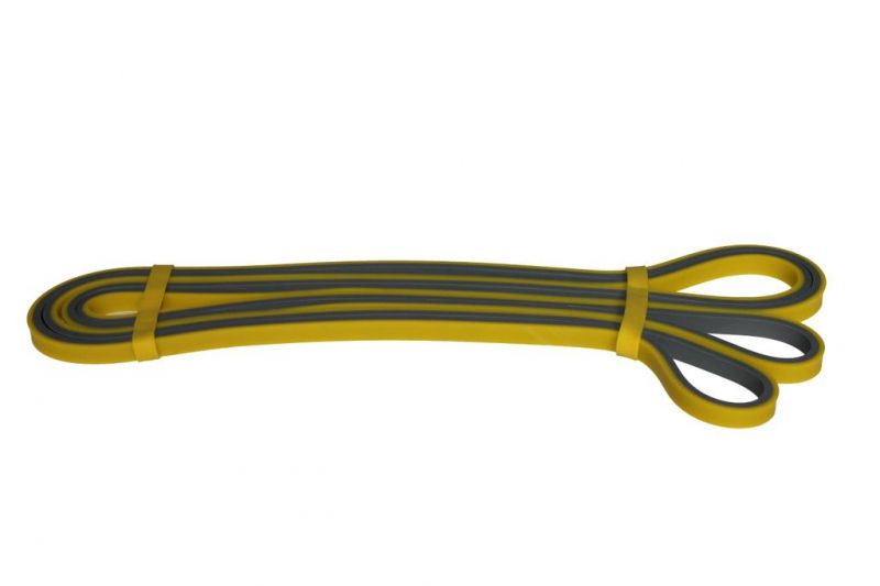 Katsudo veľmi ľahká posilňovacia guma Flexband, žlto-sivá