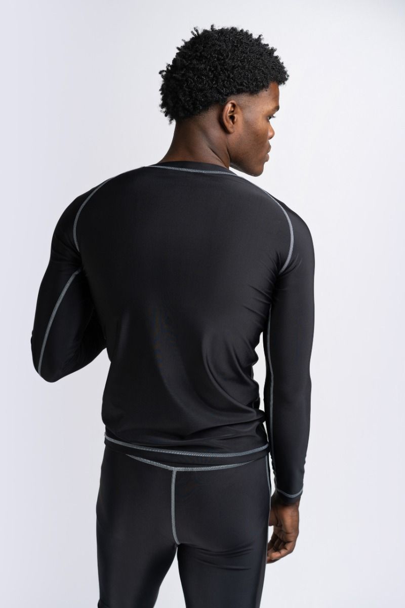Ben Lee maglia tecnica a maniche lunghe da uomo Mossburn, nera