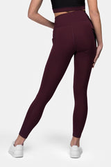 Ben Lee leggings da donna Maribel, rosso sangue di bue