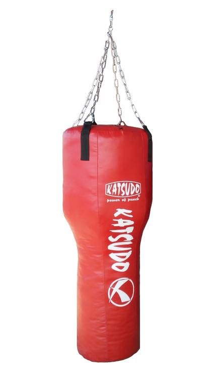 Katsudo box vrece v tvare lievika s reťazou Chaindrop, červené
