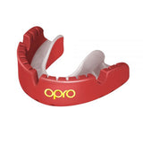 Opro chránič zubov Gold Braces, červeno-perleťový