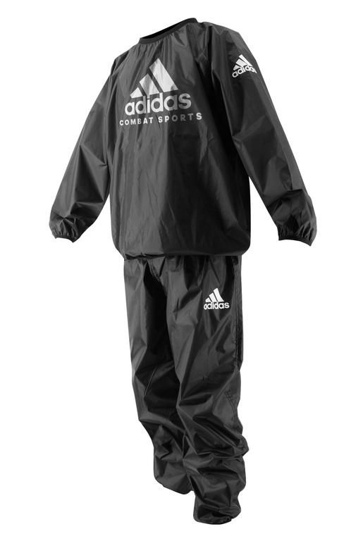 Adidas completo sauna Sweatsuit, nero