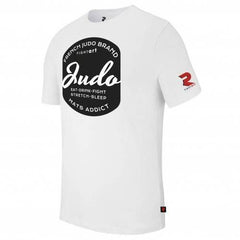 Fight Art t-shirt Judo, bianca