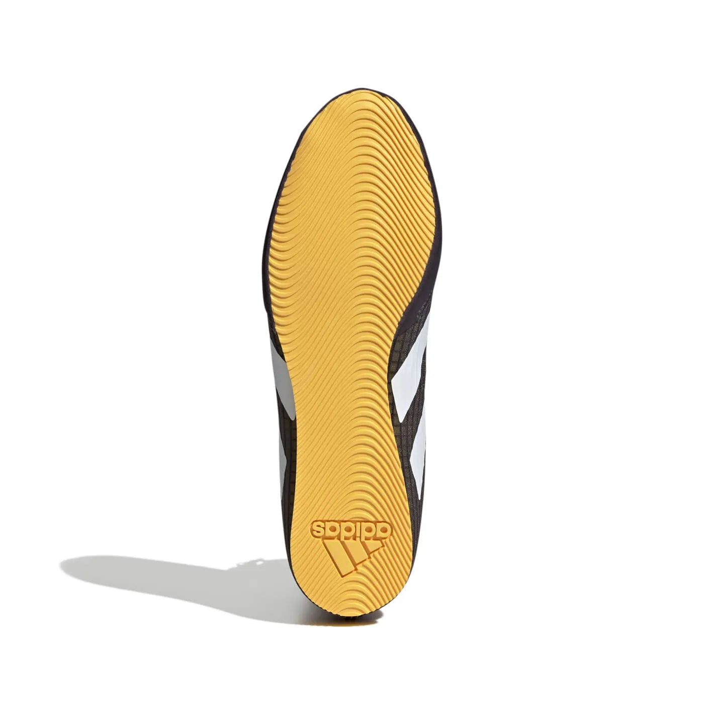 Adidas scarpe da boxe HOG 4, nero-giallo 