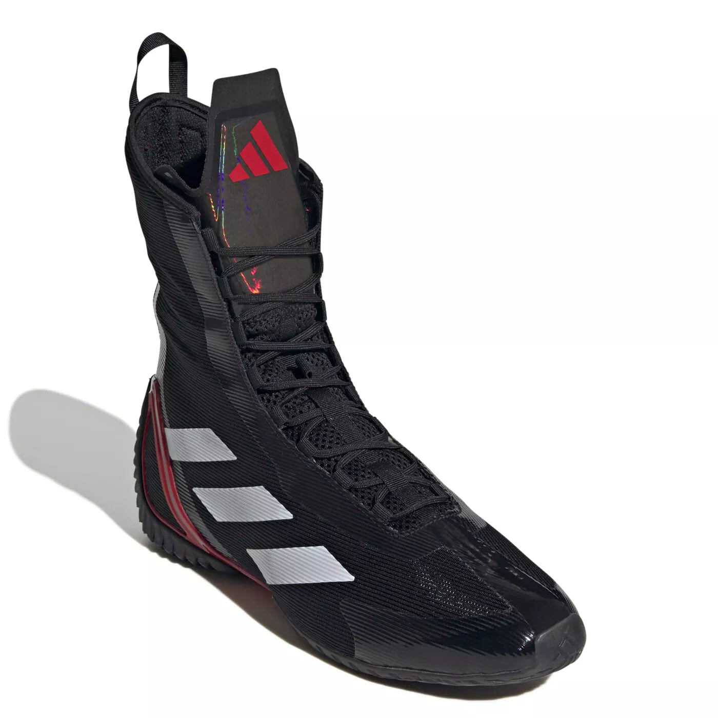 Adidas scarpe da boxe Speedex Ultra, nero-rosse 