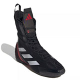 Adidas scarpe da boxe Speedex Ultra, nero-rosse 
