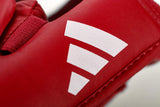 Protezioni per il dorso del piede Adidas approvate WKF, rosse