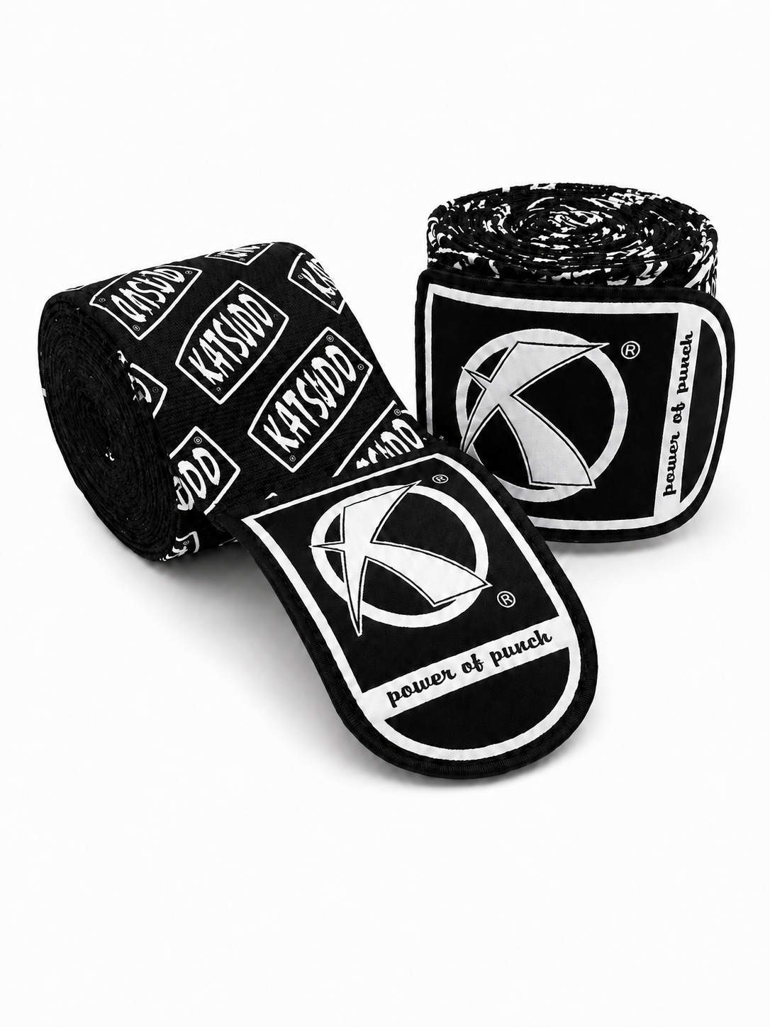 Katsudo fascia elastica da boxe Path PRO 2, pezzi, nero-bianco