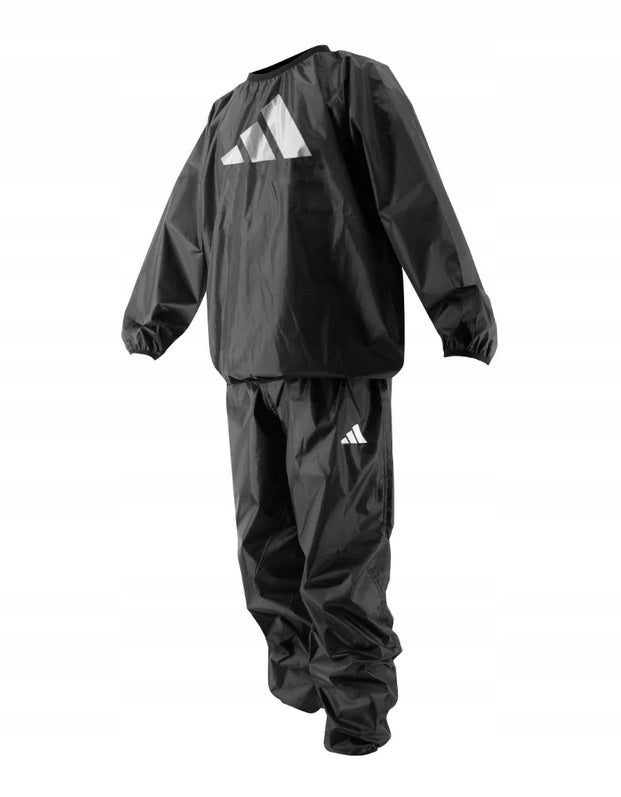 Adidas completo sauna Sweatsuit, nero
