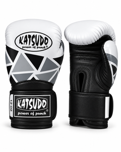 Katsudo guantoni da boxe Kink, bianchi