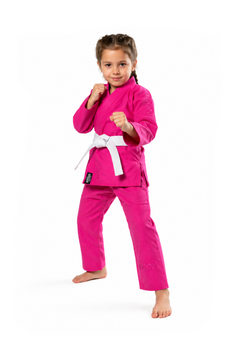 Katsudo Kio παιδικό Jiu Jitsu κιμονό 280g, ροζ