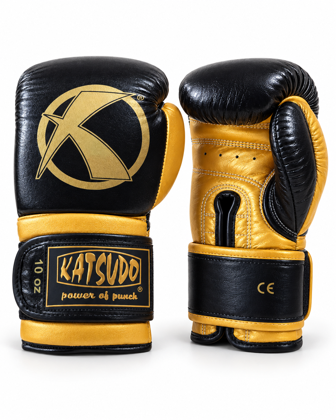 Katsudo Boxing Gloves Fight, Black Gold