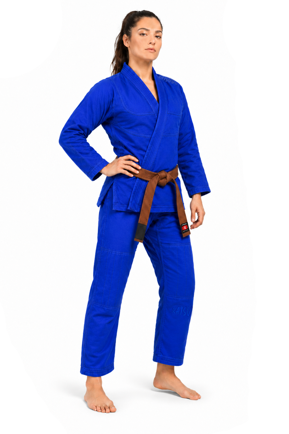 Katsudo Yori women's Jiu Jitsu kimono 550g, blue